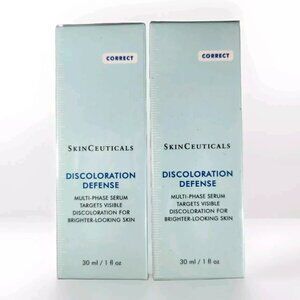 2 pk SkinCeuticals Discoloration Defense Serum (30ml) New In Box!